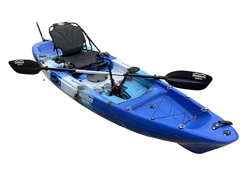 Erehwon Balsam Fishing Pedal 10' Kayak With Paddle