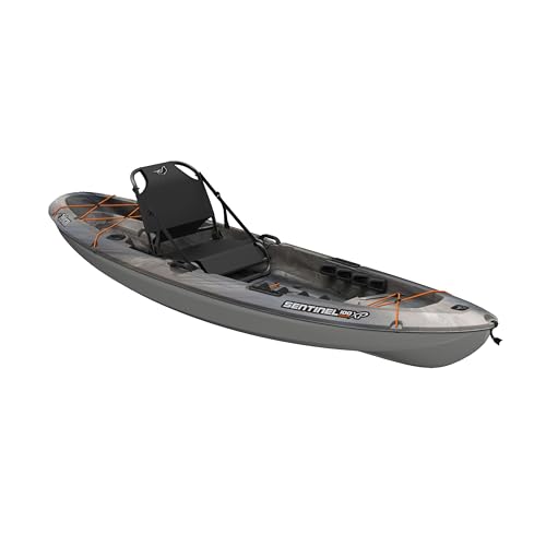 Evoke Battleship 120 Gray Fishing Kayak